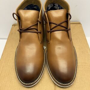 Thomas And Vine Keegan Chukka Boot Tan/Cognac Leather Men's Size 9 New in Box